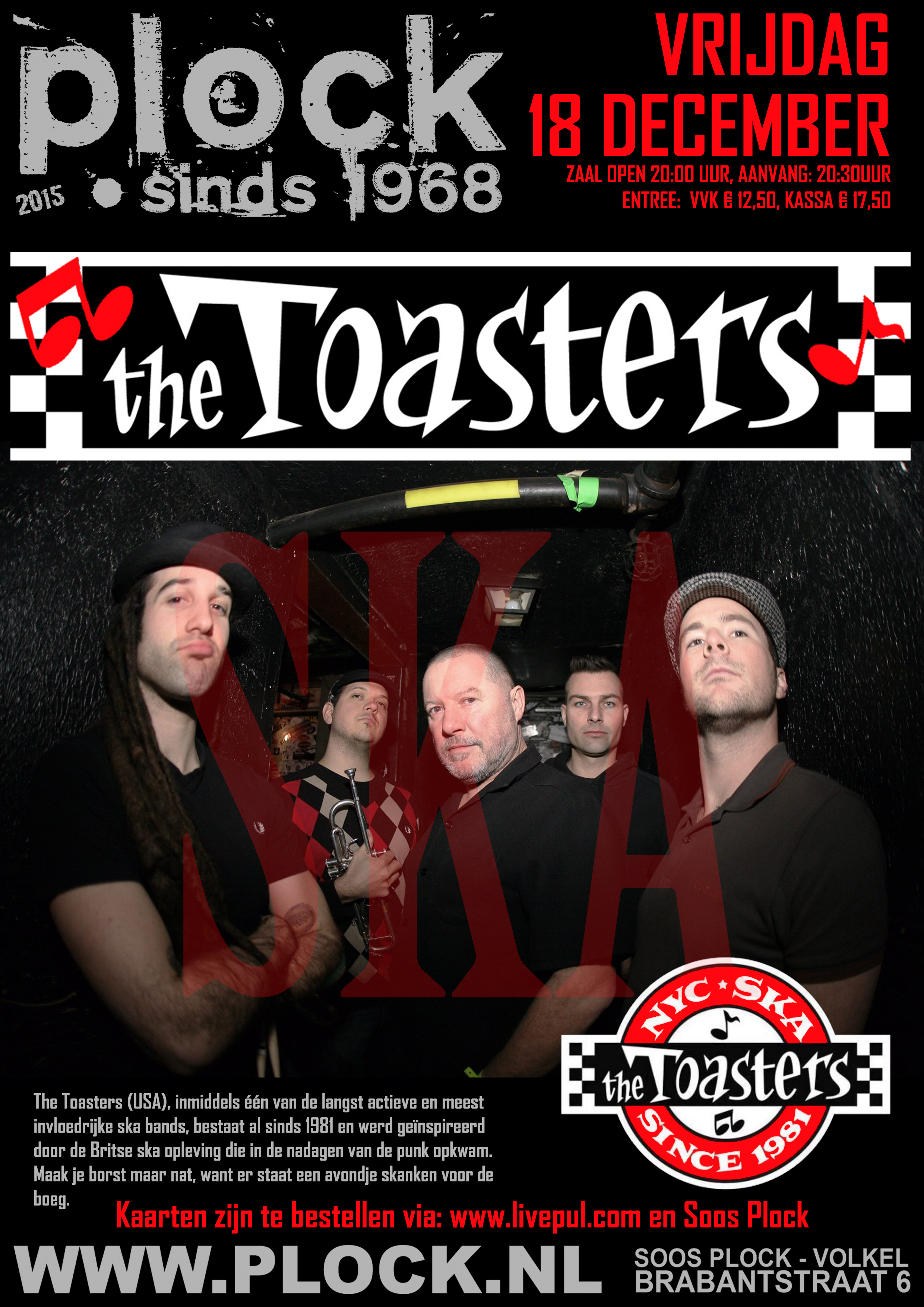 The Toasters uit The USA « Soos Plock