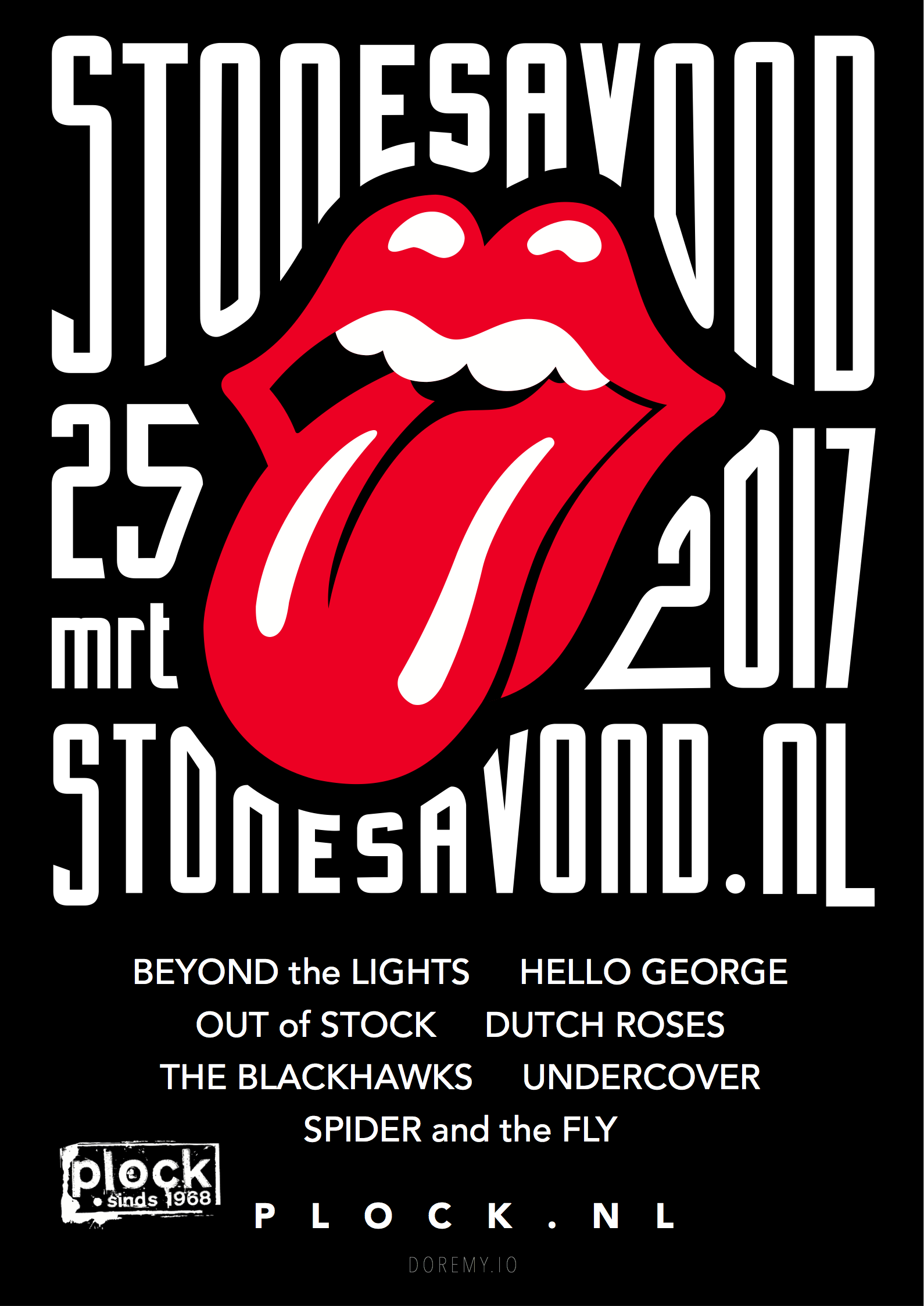 Stonesavond Poster '17 